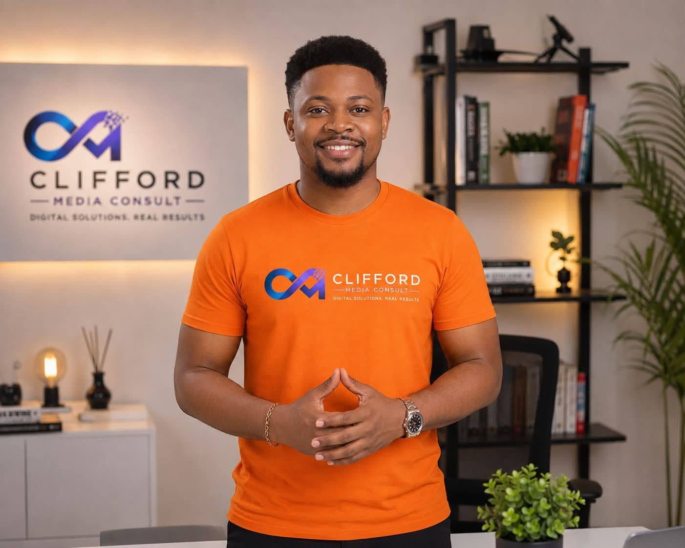 Portrait of Clifford Pyte, founder of Clifford Media Consult